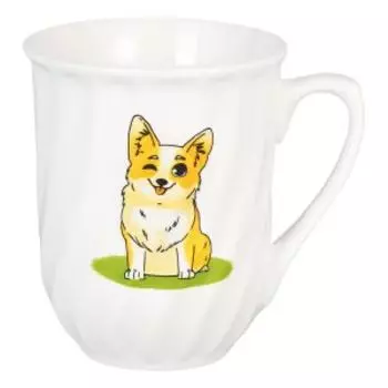 Кружка Lavenir Щенок, 225 мл, фарфор