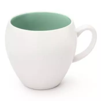 Кружка Lazuro, 450 мл, фарфор, мятный