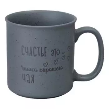 Кружка Lefard Люблю себя и чай, 530 мл, фарфор