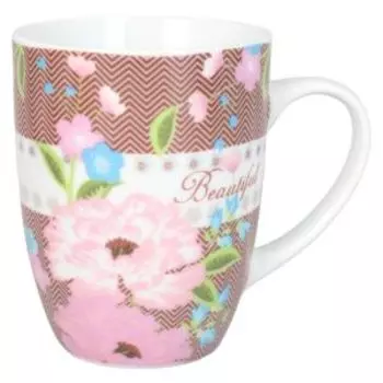 Кружка Нежность, 350 мл, фарфор