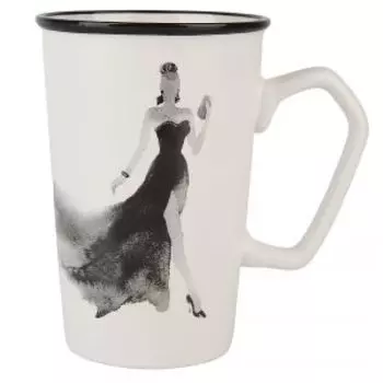 Кружка Nouvelle Home Леди, 420 мл, фарфор