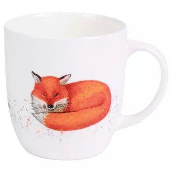 Кружка Priority Лиса, 380 мл, фарфор