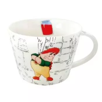 Кружка Quinsberry Малыш и Карлсон, 500 мл, фарфор