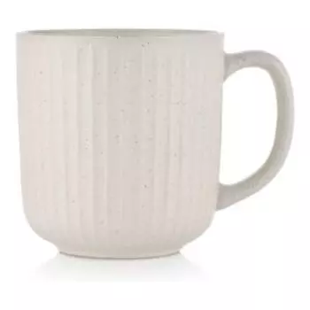 Кружка Ripple, 400 мл, керамика, кремовая