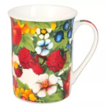 Кружка Русские ягоды, 300 мл, фарфор