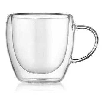 Кружка с двойными стенками Hotel, 200 мл, стекло