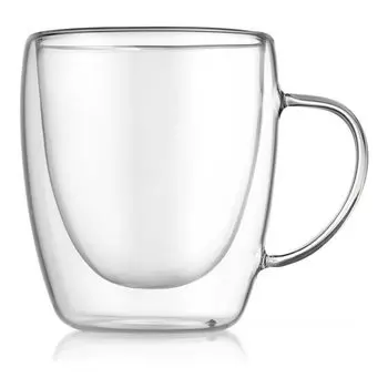 Кружка с двойными стенками Hotel, 300 мл, стекло