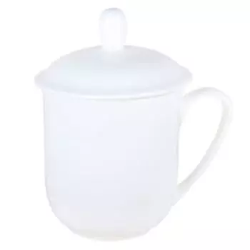 кружка с крышкой Barista 400мл, фарфор