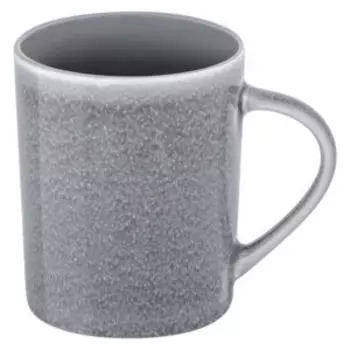 Кружка Серый меланж, 320 мл, фарфор