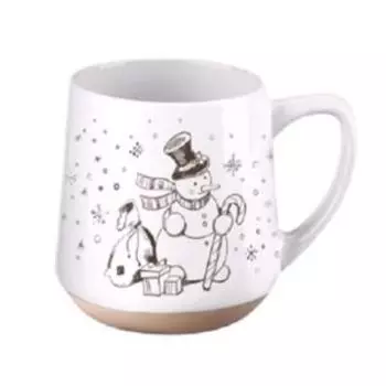 Кружка Snowman, 500 мл, фарфор