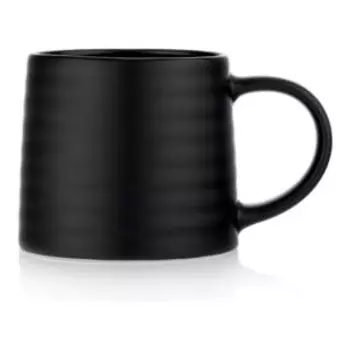 Кружка Swell, 380 мл, керамика, черная