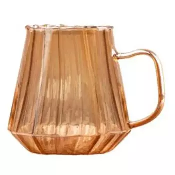 Кружка Taller, 380 мл, янтарная, стекло