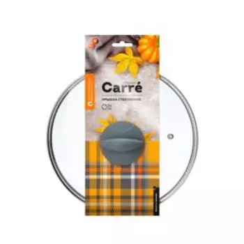 Крышка Atmosphere Carre collection, 24 см, стекло