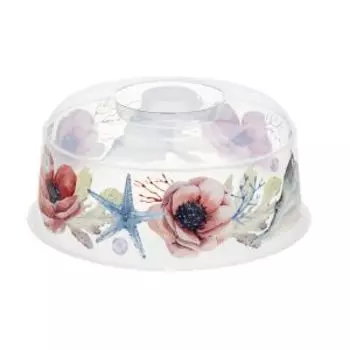 Крышка для СВЧ Idea Деко, 22 см, пластик, в ассортименте