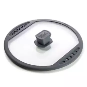 Крышка TalleR, 26 см, стекло/ силикон