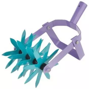 Культиватор ротационный, без черенка, сталь, пластик