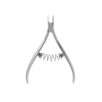 Кусачки маникюрные Kaizer, спиральная пружина, ручная алмазная заточка