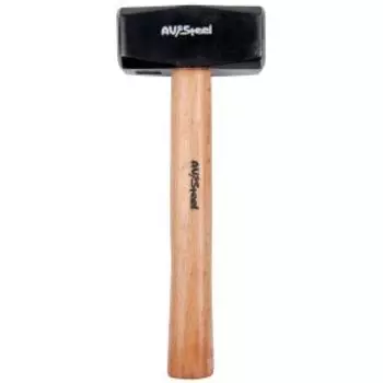 Кувалда слесарная AV Steel с деревянной рукояткой, 2 кг