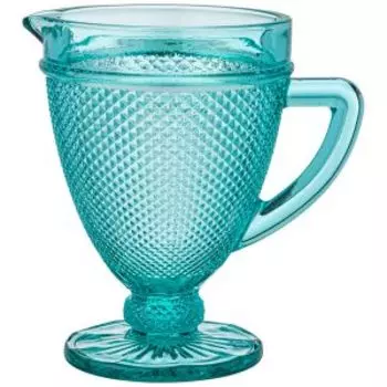 Кувшин Гранат, 1.3 л, бирюза, стекло