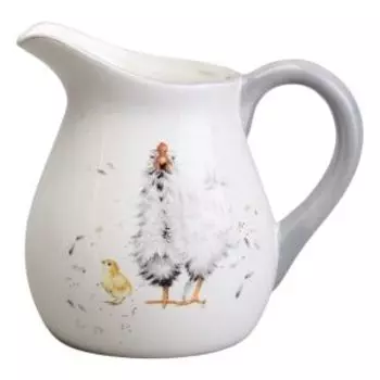 Кувшин Lefard Funny Hens, 18х13х16.5 см, 1.1 л, керамика