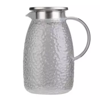 Кувшин TalleR TR-98198 Rosemary, 1.5 л, боросиликатное стекло, нерж. сталь