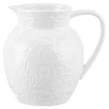 Кувшин Веточки-цветочки, 1.3 л, 16.5х13х16 см, фарфор