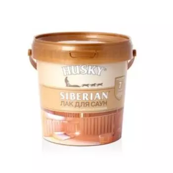 Лак для саун HUSKY Siberian, 0,9 л