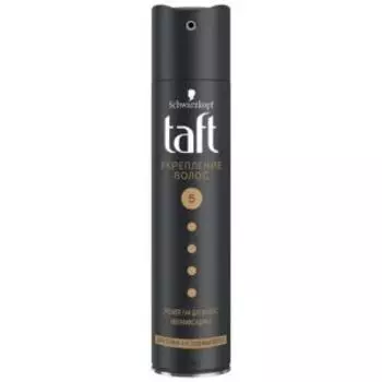 Лак для волос Taft Power, Укрепление волос, мегафиксация, 250 мл