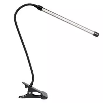 Лампа для растений Ultraflash UF-780 C02, LED, 8 Вт, на прищепке, черная