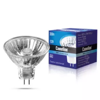 Лампа галогенная CAMELION MR16, 35Вт, GU5.3, 12В