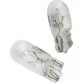 Лампа накаливания AutoStandart Standart, W5W, T10, 12V, 2 шт