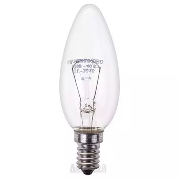 Лампа накаливания КАЛАШНИКОВО, 40Вт, Е14