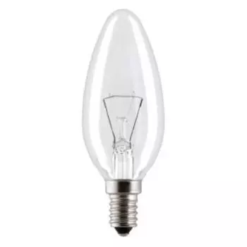Лампа накаливания Navigator, Е14, 60 Вт, свеча