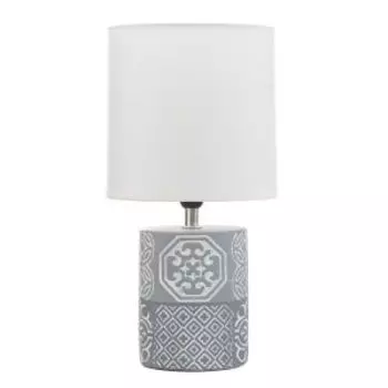 Лампа настольная Агата, Е14, 40 Вт, 16х16х31 см, серый