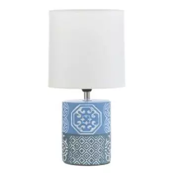 Лампа настольная Агата, Е14, 40 Вт, 16х16х31 см, голубой