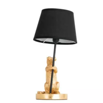 Лампа настольная Arte Lamp Gustav, E14, 40 Вт, черный, полимер