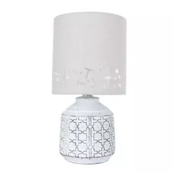 Лампа настольная декоративная Arte Lamp Bunda, E14, 40 Вт, керамика, серый