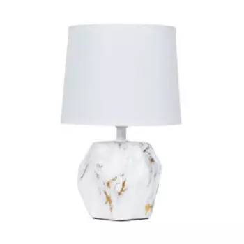 Лампа настольная декоративная Arte Lamp Zibal, E14, 40 Вт, керамика, белый