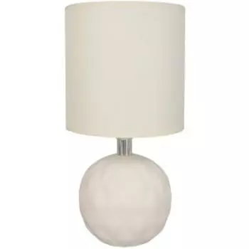 Лампа настольная, Е27, 60 Вт, 30 см, белая