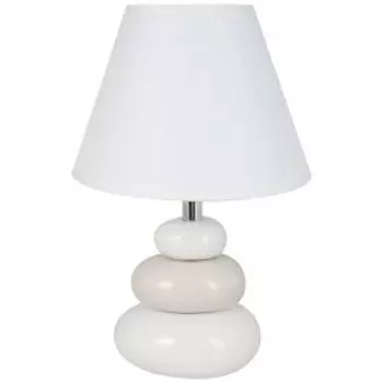 Лампа настольная, Е27, 60 Вт, 35 см, шнур 1.2 м, белая