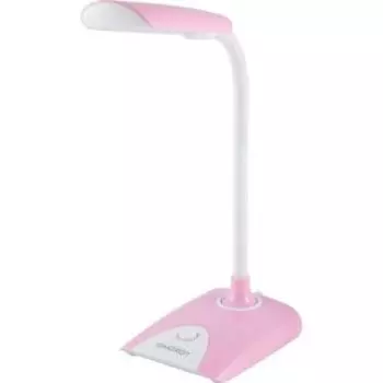 Лампа настольная Energy EN-LED22, 3 Вт, бело-розовая