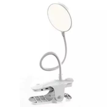 лампа настольная на прищепке ultraflash UF-747 C01 LED