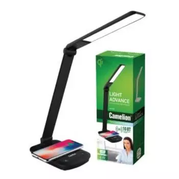 Лампа настольная с беспроводной зарядкой CAMELION, LED, 16Вт, 360Лм, 4500К