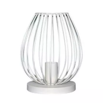 Лампа настольная Шалот, белый