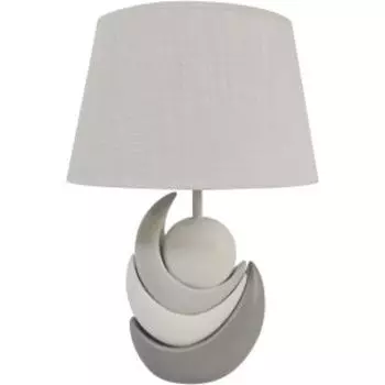 Лампа настольная Символ Света CC1170, Е27, 60 Вт, 44 см, серая