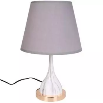 Лампа настольная Символ Света, Е27, 60 Вт, 39 см, серый