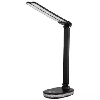 Лампа настольная Ultraflash UF-807 C02, 10 Вт, диммер, RGB подсветка, черный