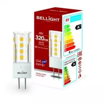 Лампа светодиодная BELLIGHT, G4, 4Вт, 4000К