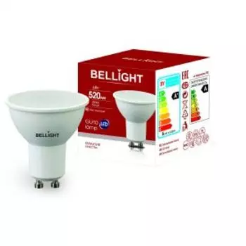 Лампа светодиодная BELLIGHT, GU10, 6Вт, 4000К