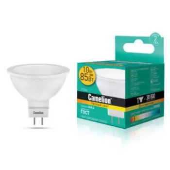 лампа светодиодная Camelion LED10-JCDR/830/GU5.3